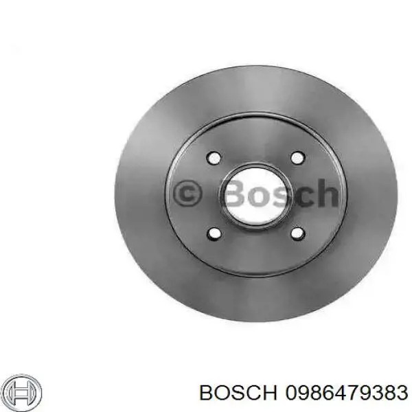 Тормозные диски 0986479383 Bosch