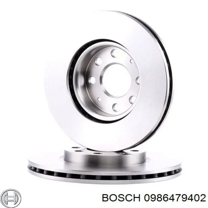 0986479402 Bosch диск тормозной передний