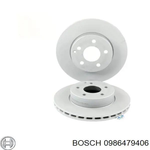 0 986 479 406 Bosch диск тормозной передний