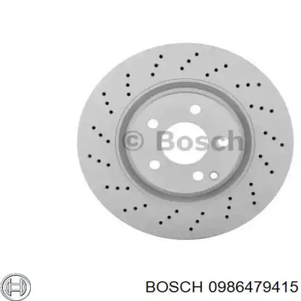 Передние тормозные диски 0986479415 Bosch