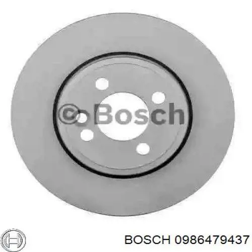 0986479437 Bosch тормозные диски