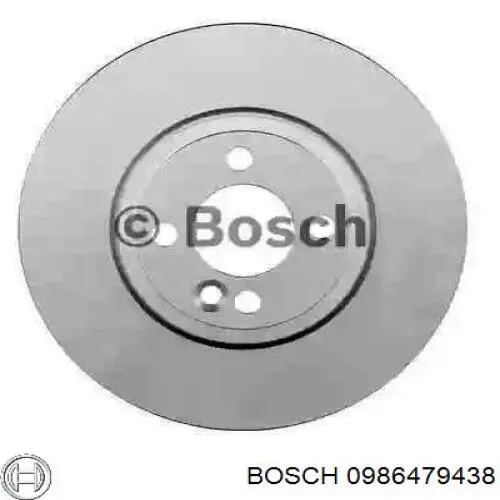 0 986 479 438 Bosch диск тормозной передний