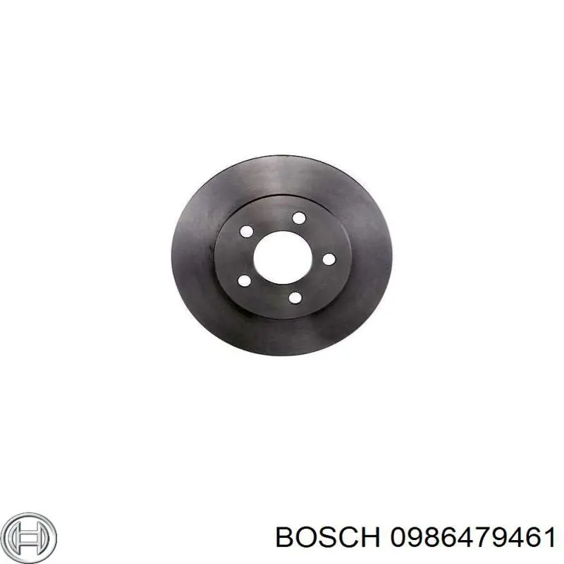 Передние тормозные диски 0986479461 Bosch