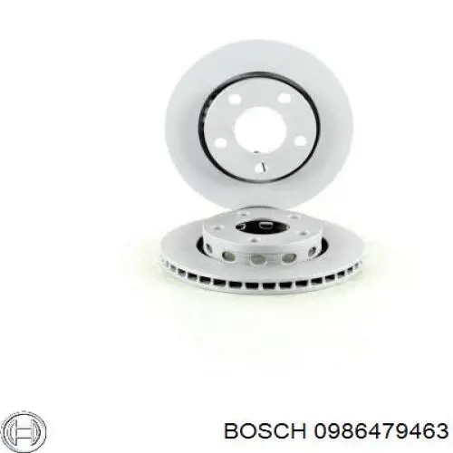 Тормозные диски 0986479463 Bosch