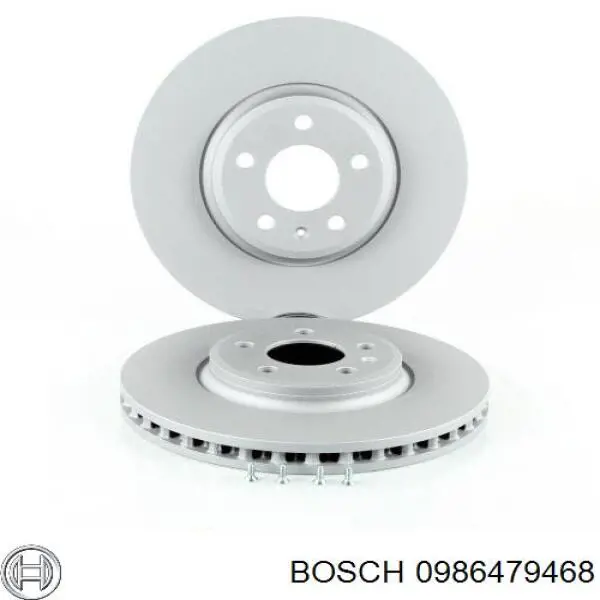 Передние тормозные диски 0986479468 Bosch