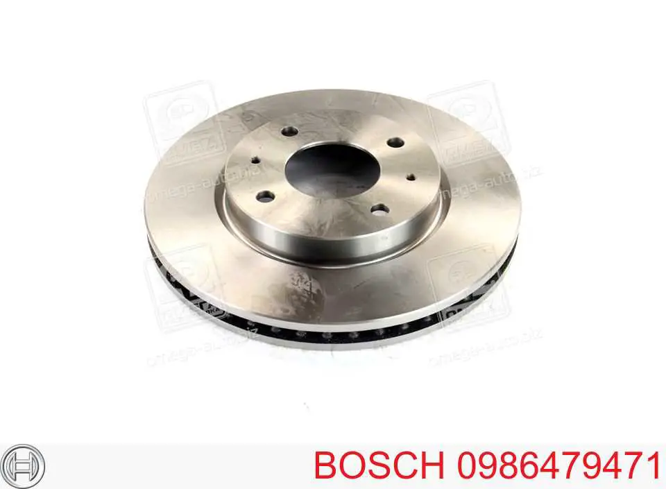 0986479471 Bosch диск тормозной передний