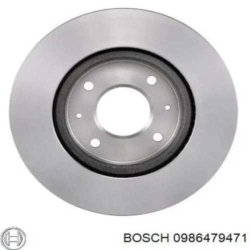 Передний тормозной диск Bosch 0986479471