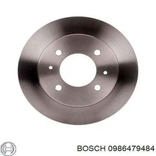 Тормозные диски 0986479484 Bosch