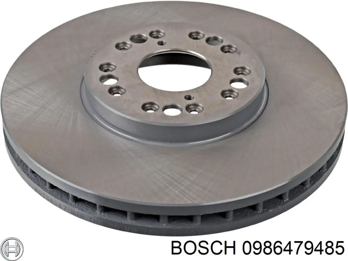 Freno de disco delantero 0986479485 Bosch