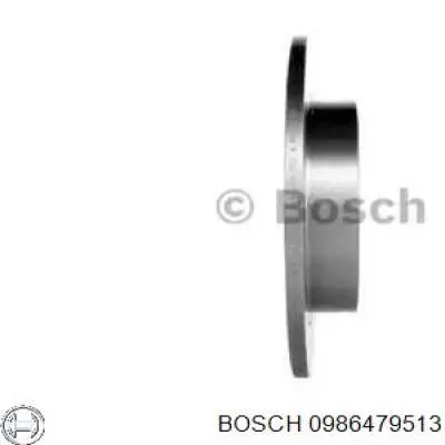 Диск гальмівний задній 0986479513 Bosch