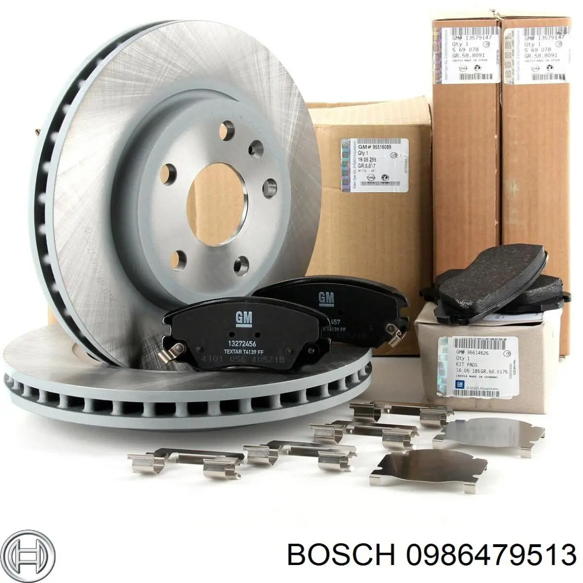 Диск гальмівний задній 0986479513 Bosch