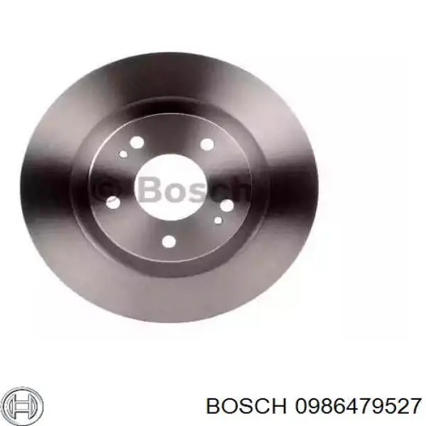 0986479527 Bosch диск тормозной передний