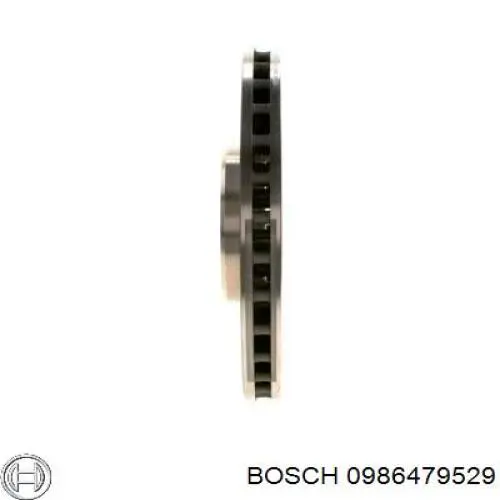 Передние тормозные диски 0986479529 Bosch