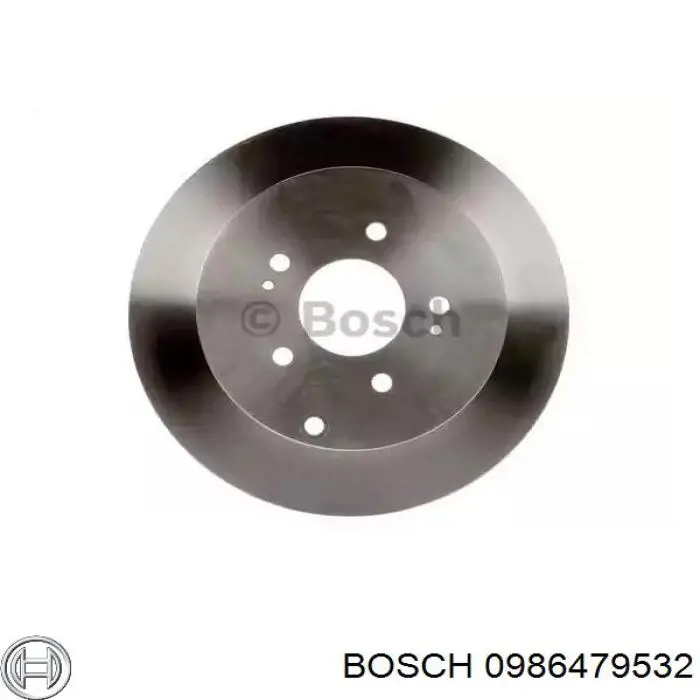 Тормозные диски 0986479532 Bosch