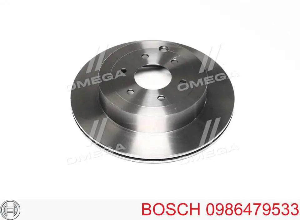 0986479533 Bosch тормозные диски