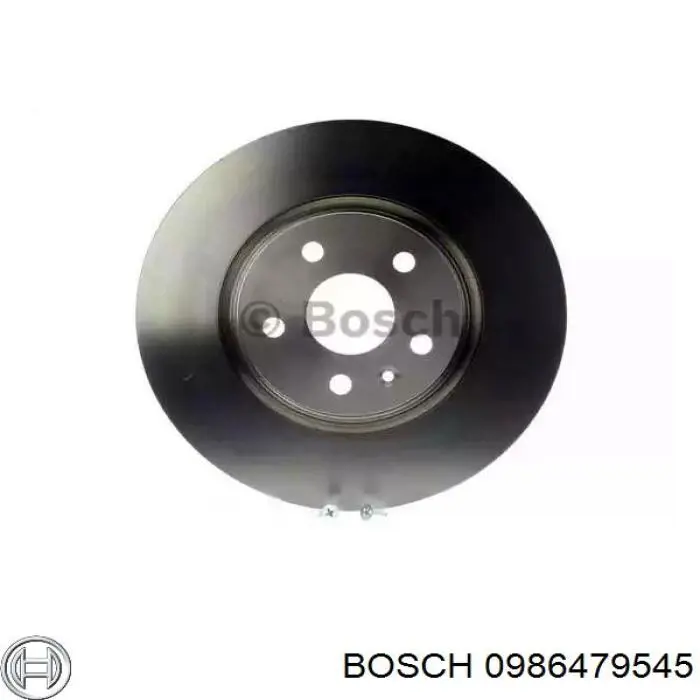 Передние тормозные диски 0986479545 Bosch