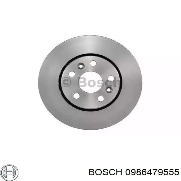 0986479555 Bosch тормозные диски