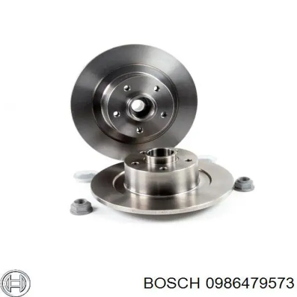 Задний дисковый тормоз Bosch 0986479573