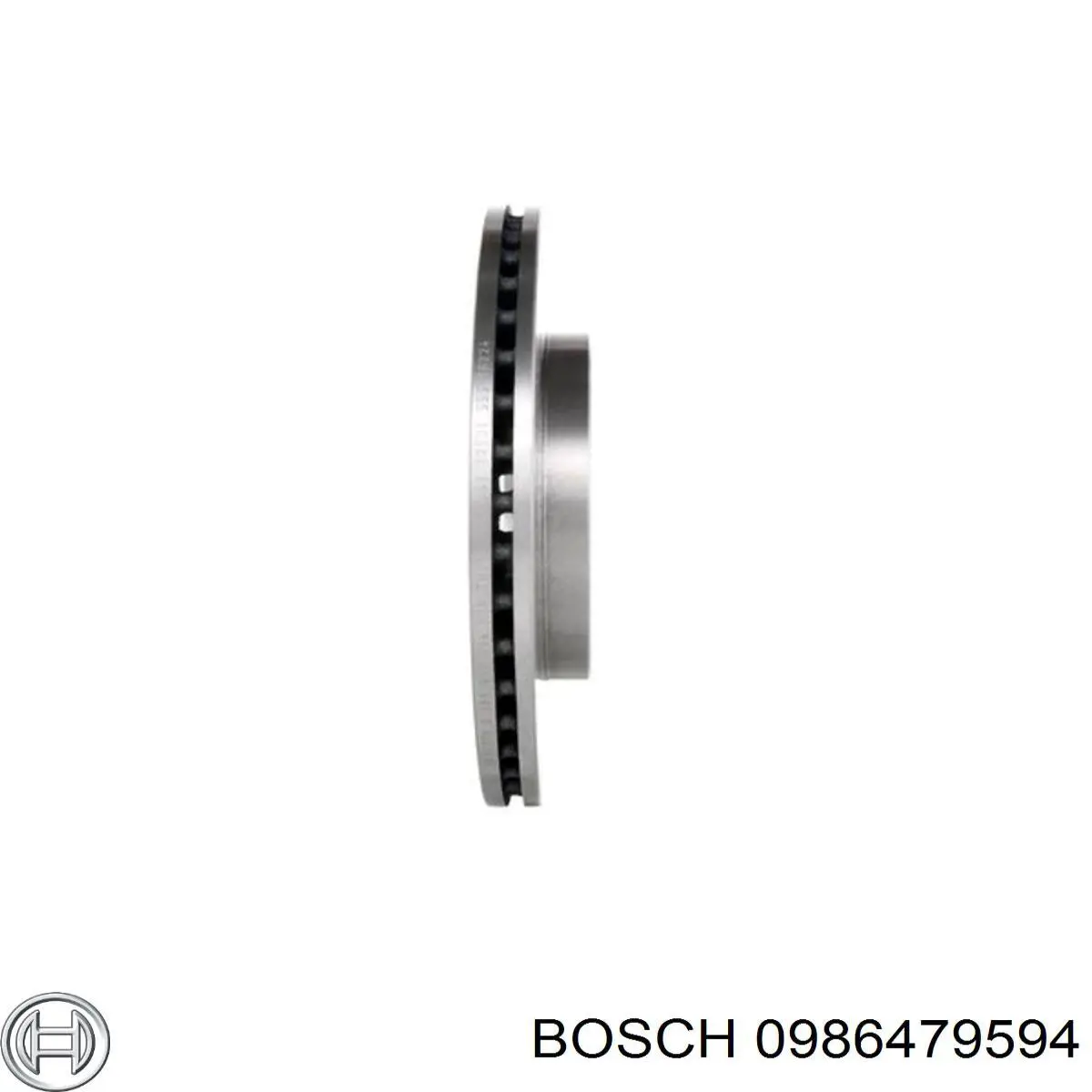 Передние тормозные диски 0986479594 Bosch