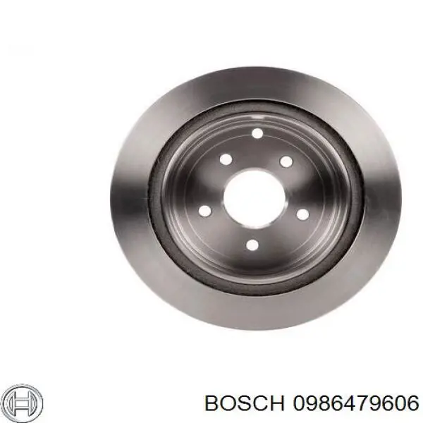 Тормозные диски 0986479606 Bosch