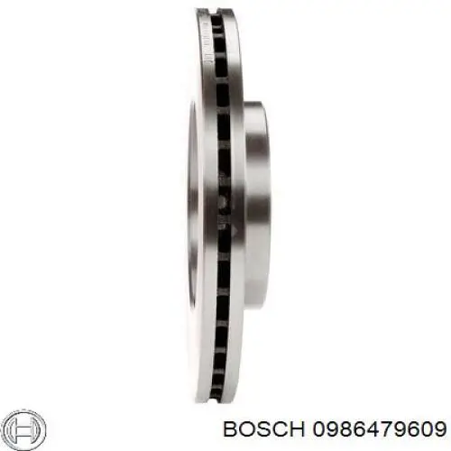 Передние тормозные диски 0986479609 Bosch