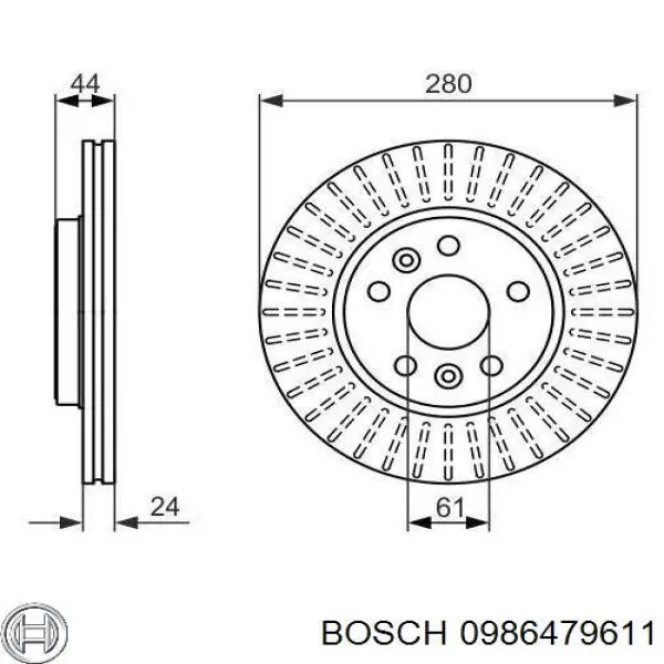 0986479611 Bosch