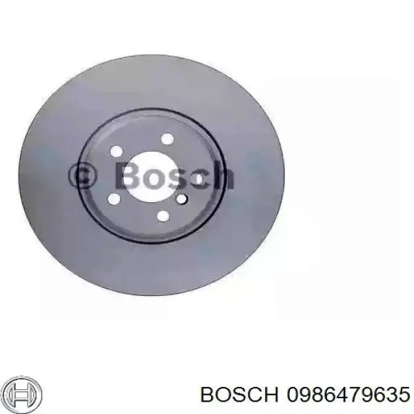0 986 479 635 Bosch диск тормозной передний