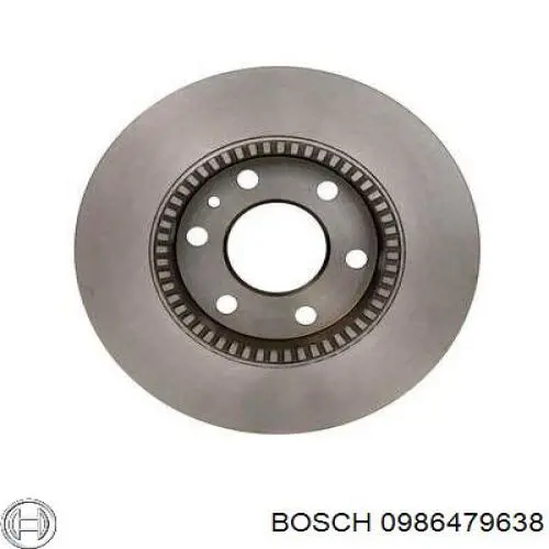 Тормозные диски 0986479638 Bosch