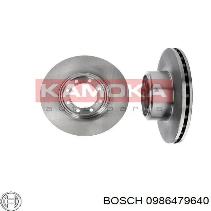 Тормозные диски 0986479640 Bosch