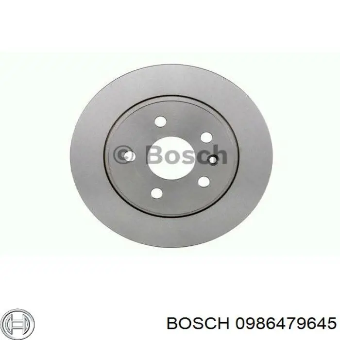Задний дисковый тормоз Bosch 0986479645