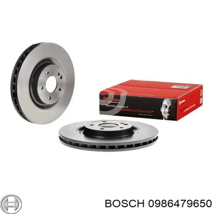 Купить 0986479650 Bosch Ротор тормозной