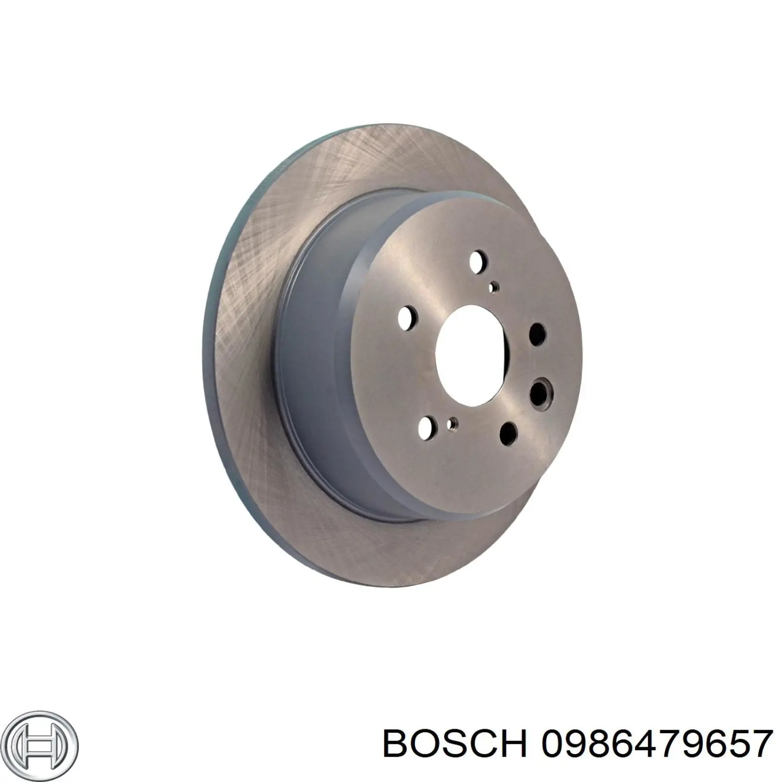 Купить 0986479657 Bosch Диск тормозной задний