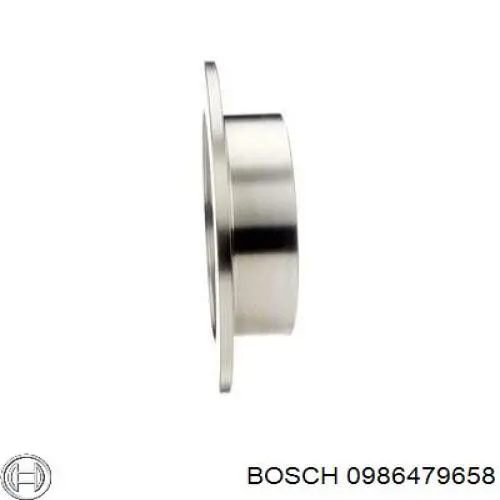 Тормозные диски 0986479658 Bosch