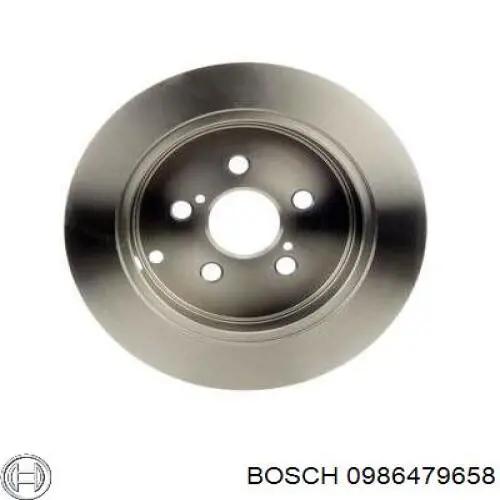 Задний тормозной диск Bosch 0986479658 цена, от 34.44 USD