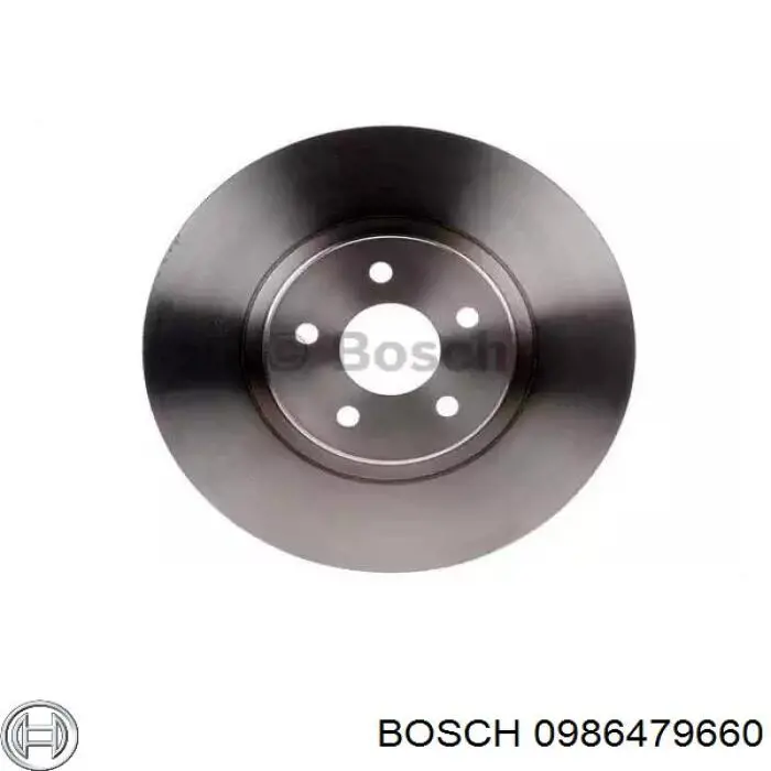 Передние тормозные диски 0986479660 Bosch