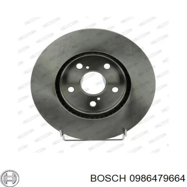 Тормоз дисковый передний Bosch 0986479664 цена, от 41.98 USD