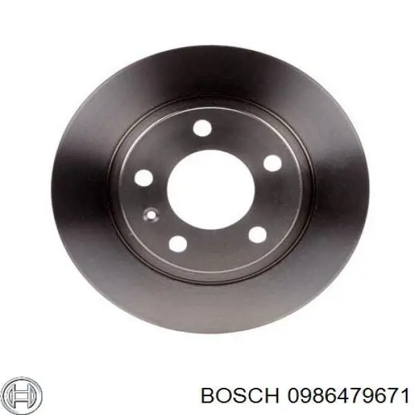 0986479671 Bosch Дисковый тормоз