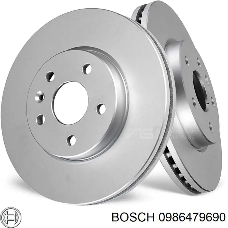 Тормоз дисковый передний Bosch 0986479690 цена, от 61.75 USD