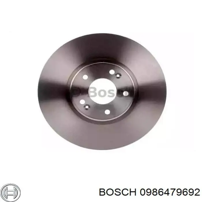 Передние тормозные диски 0986479692 Bosch