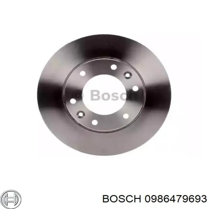 Передние тормозные диски 0986479693 Bosch