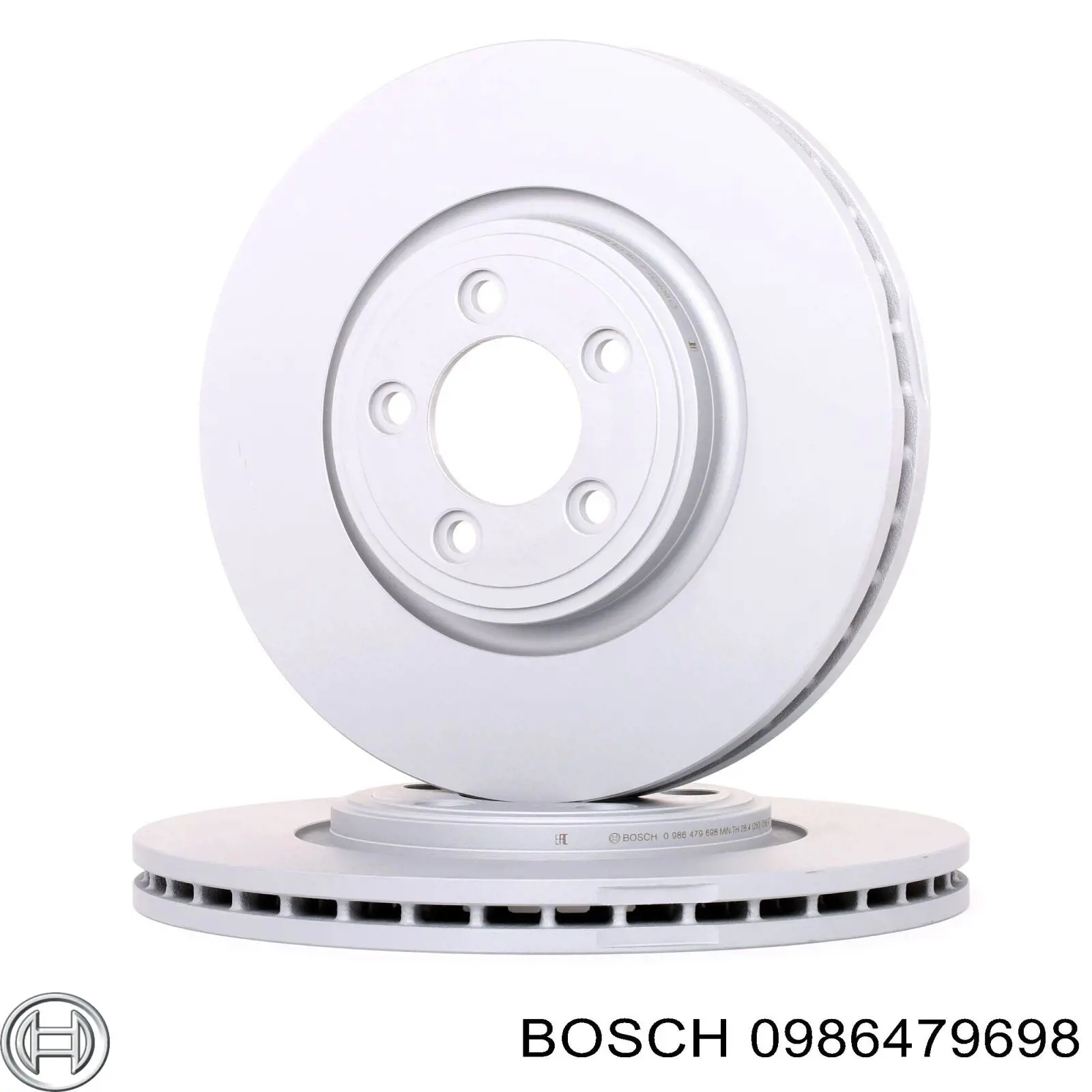 Передние тормозные диски 0986479698 Bosch