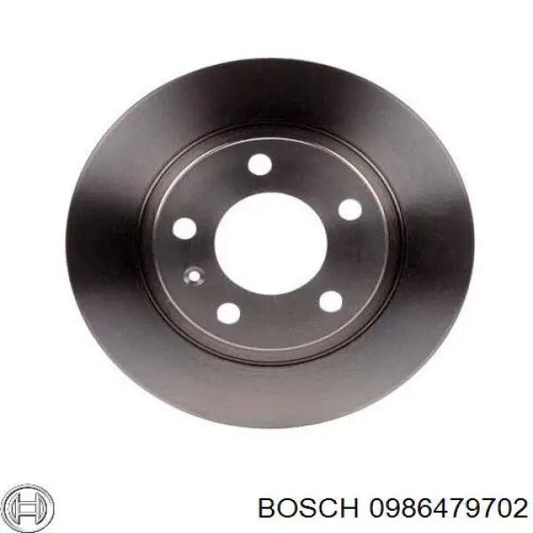 0986479702 Bosch диск тормозной передний