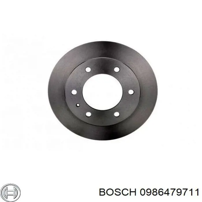 Передние тормозные диски 0986479711 Bosch