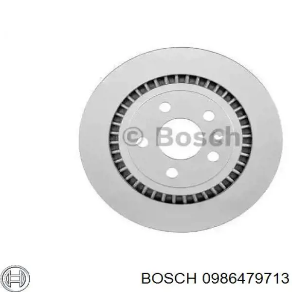 Тормозные диски 0986479713 Bosch