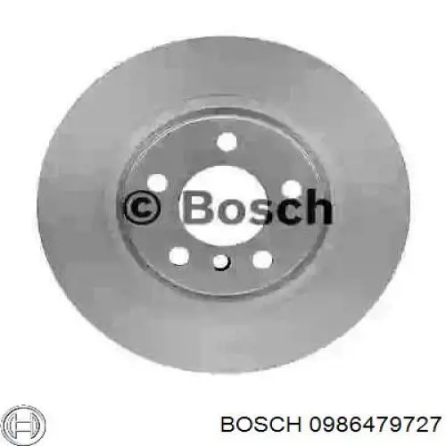 Тормозные диски 0986479727 Bosch