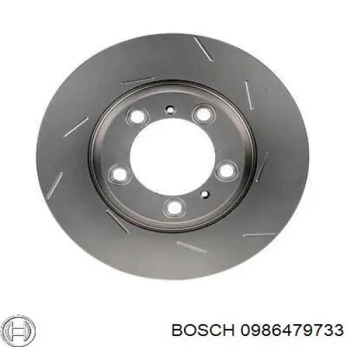 Тормозные диски 0986479733 Bosch