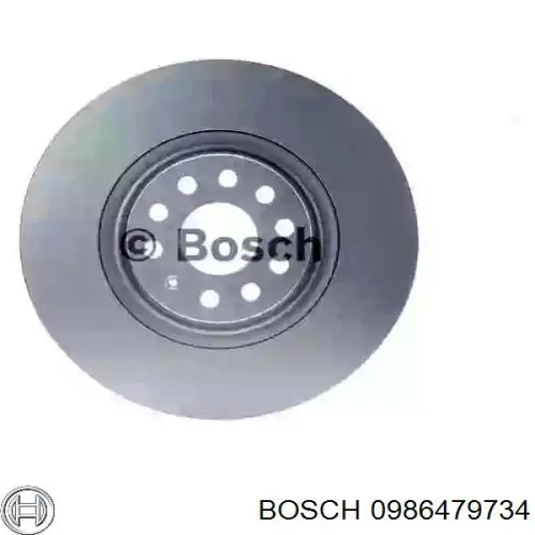 Передний тормозной диск Bosch 0986479734