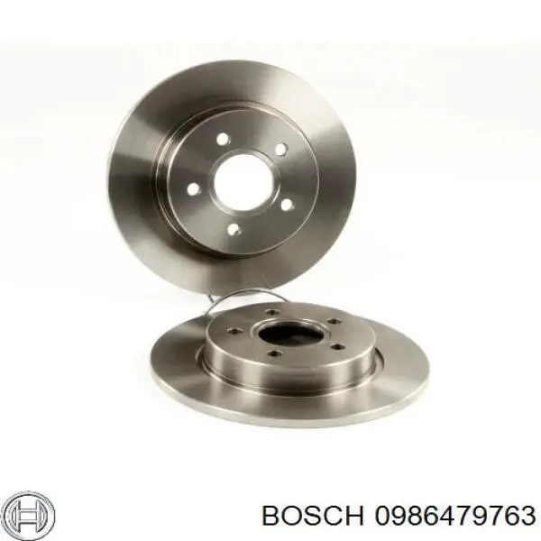 Задний тормозной диск Bosch 0986479763 цена, от 30.34 USD