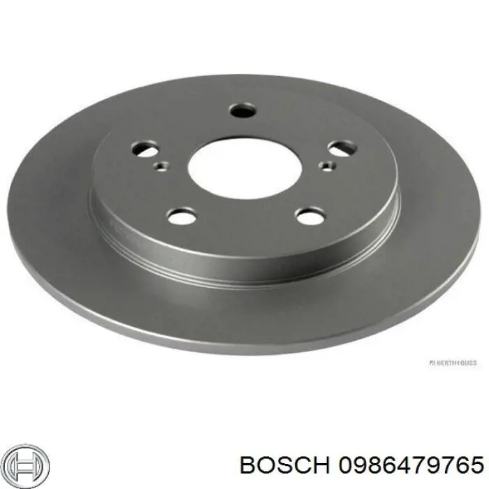 Задний тормозной диск Bosch 0986479765 цена, от 27.71 USD