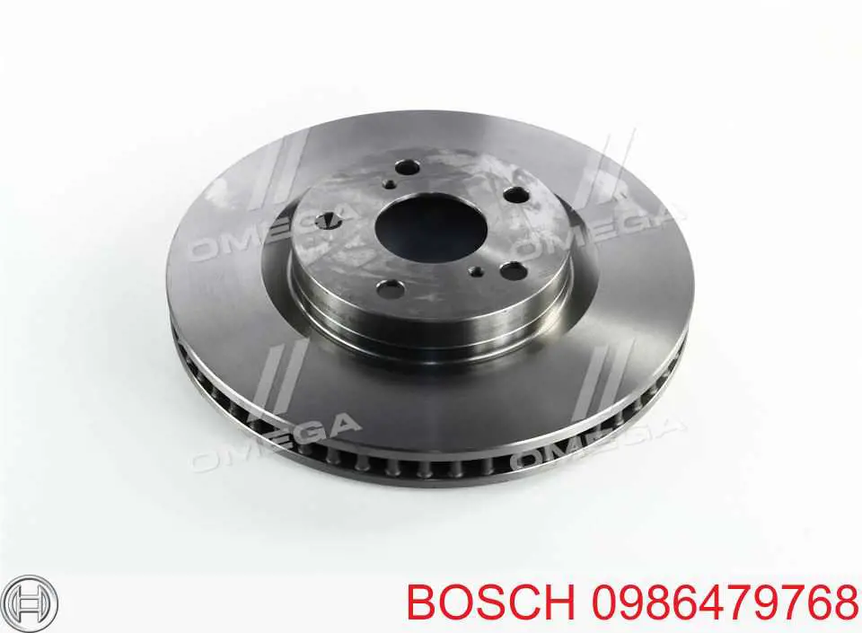 0986479768 Bosch диск тормозной передний